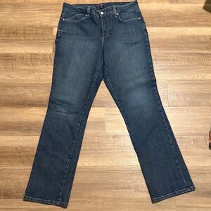NYDJ Straight Leg Jeans Lift Tuck Technology Size 12